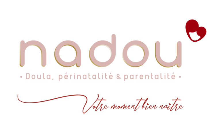 Démarche création identité Nadou ma Doula logo définitif