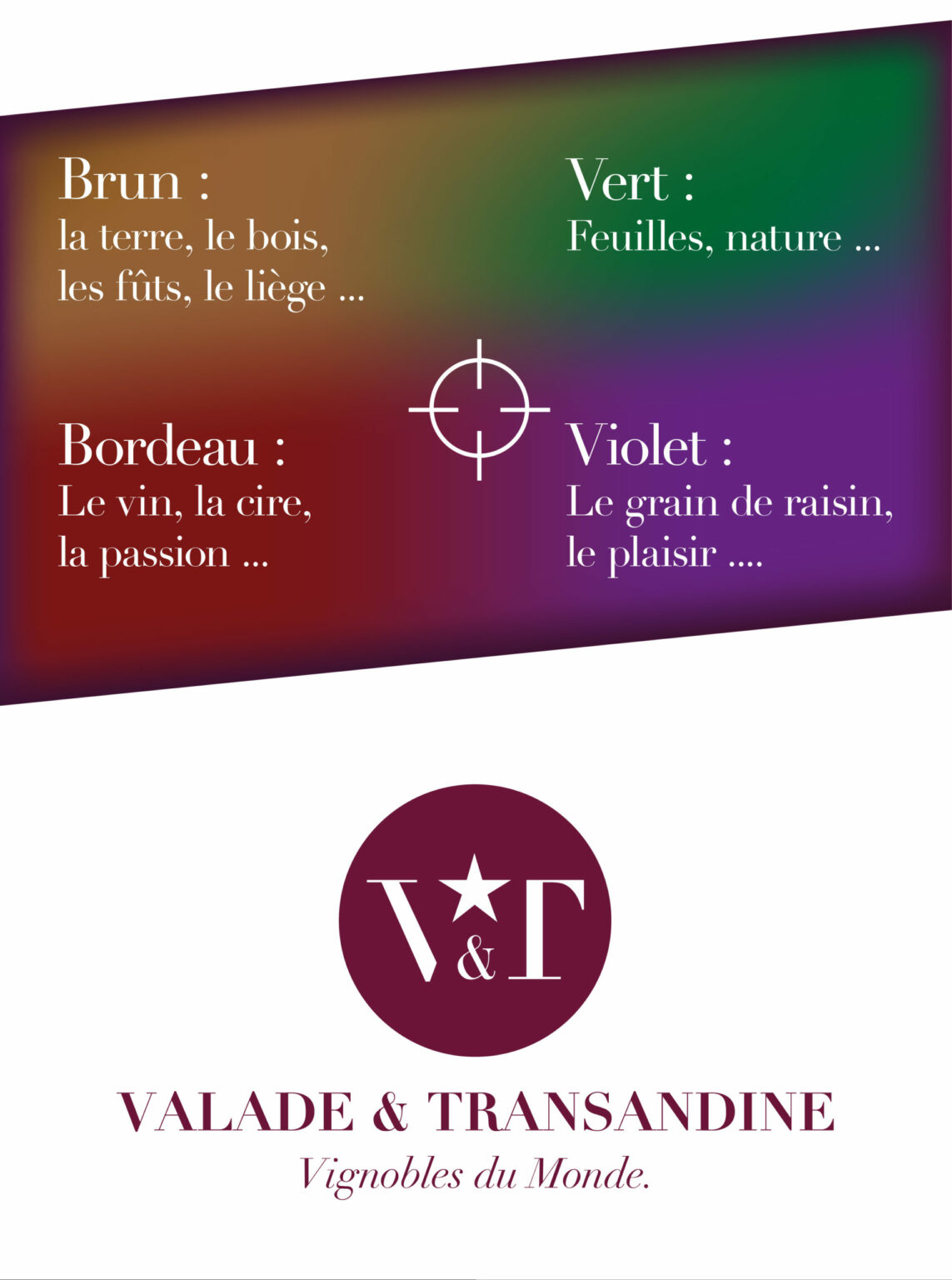 choix de la couleur du logo Valade & Transandine