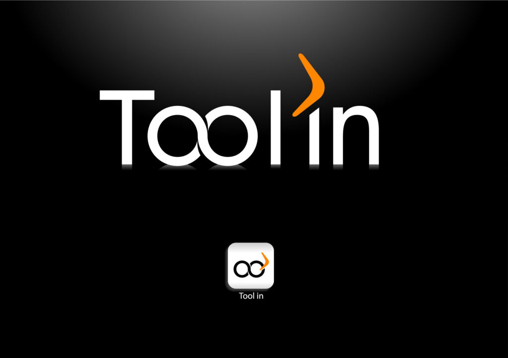 Logo Tool'In sur fond noir