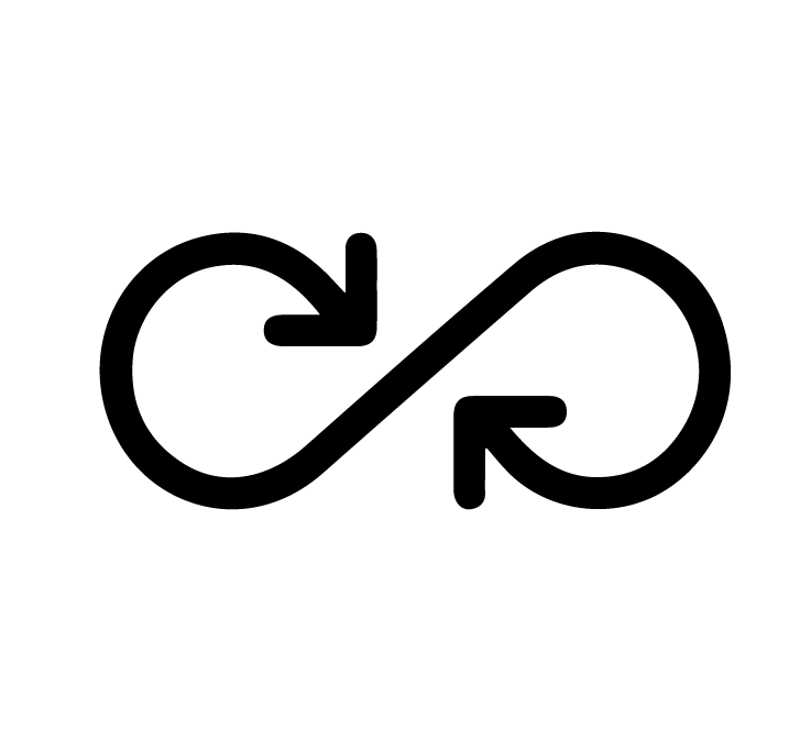 Picto ruban Möbius logo Tool'in